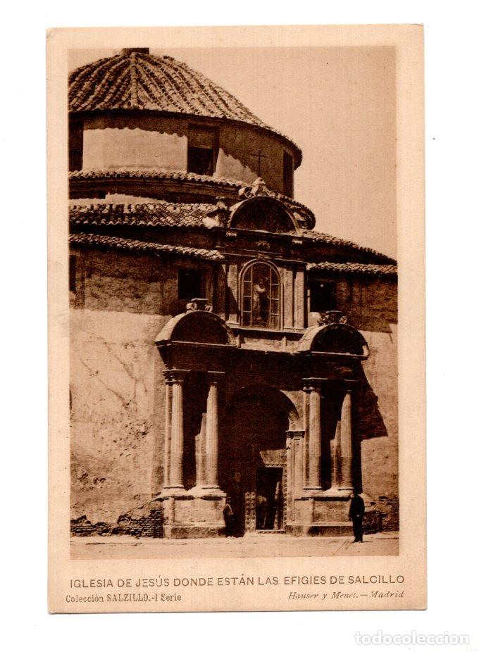 Postales: MURCIA.- IGLESIA DE JES&Uacute;S DONDE EST&Aacute;N LAS EFIGIES DE SALCILLO.