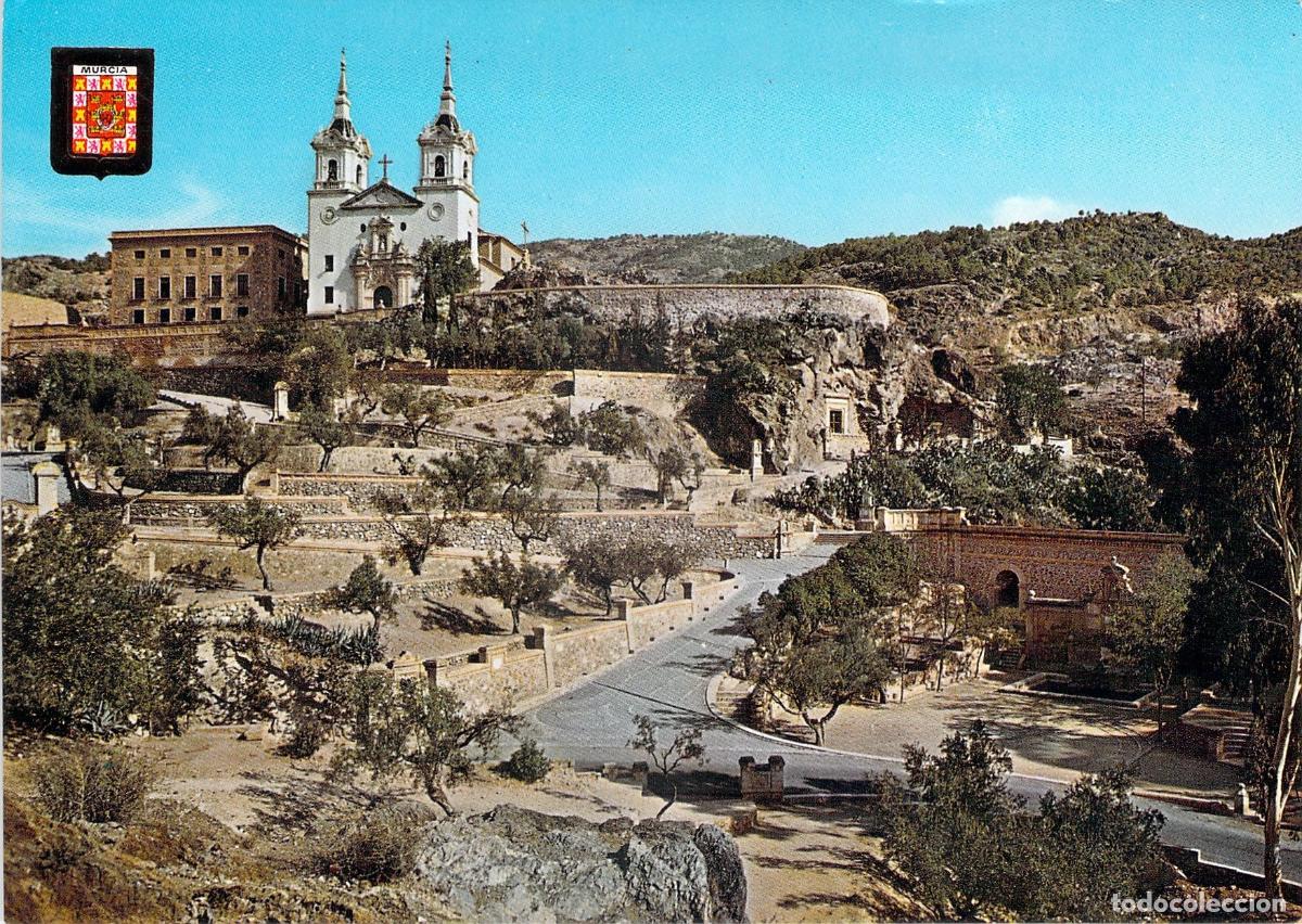 Postales: Postal del Santuario de Nuestra Se&ntilde;ora de la Fuensanta Murcia