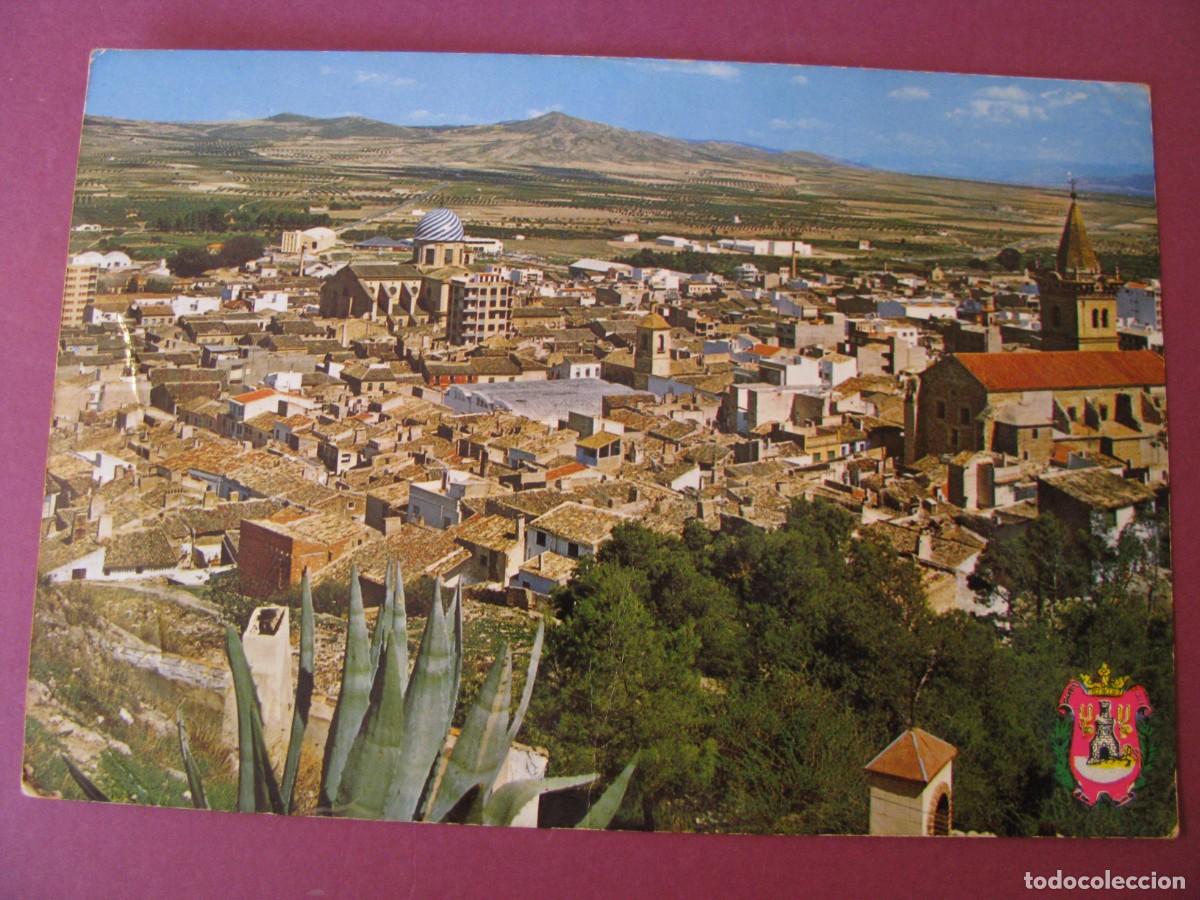 Postales: POSTAL DE YECLA. VISTA PARCIAL. ARRUGADA