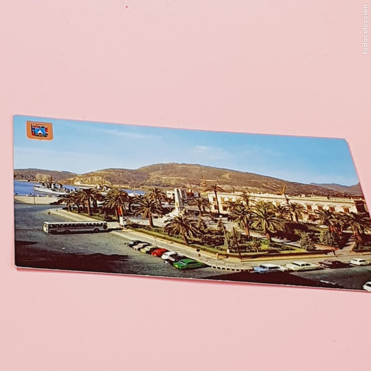 Postales: POSTAL-CARTAGENA-MURCIA-H&Eacute;ROES DE CAVITE Y PUERTO-1967-IMPOLUTA-VER FOTOGRAF&Iacute;AS