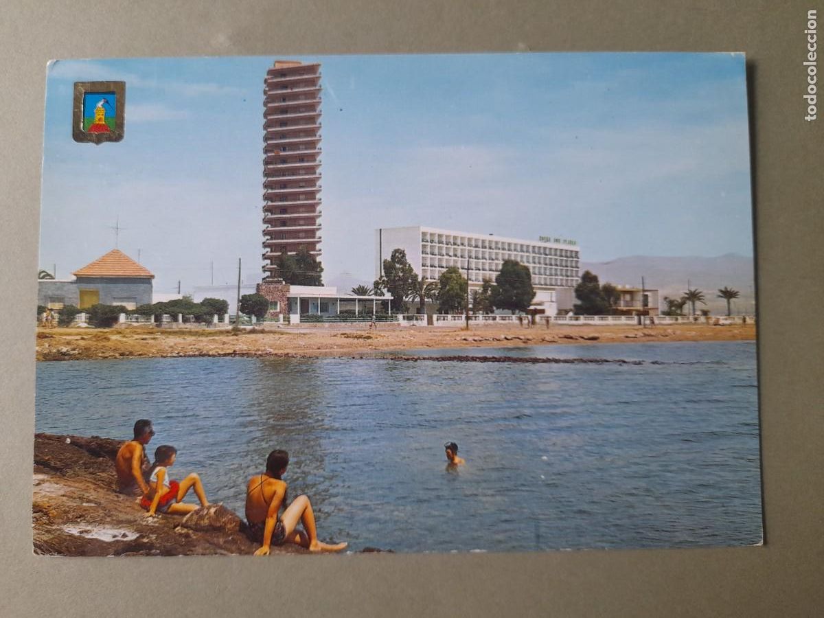 Postales: Postal de puerto de mazarron, n&deg;14, subirats escrito a&ntilde;os 60 aprox
