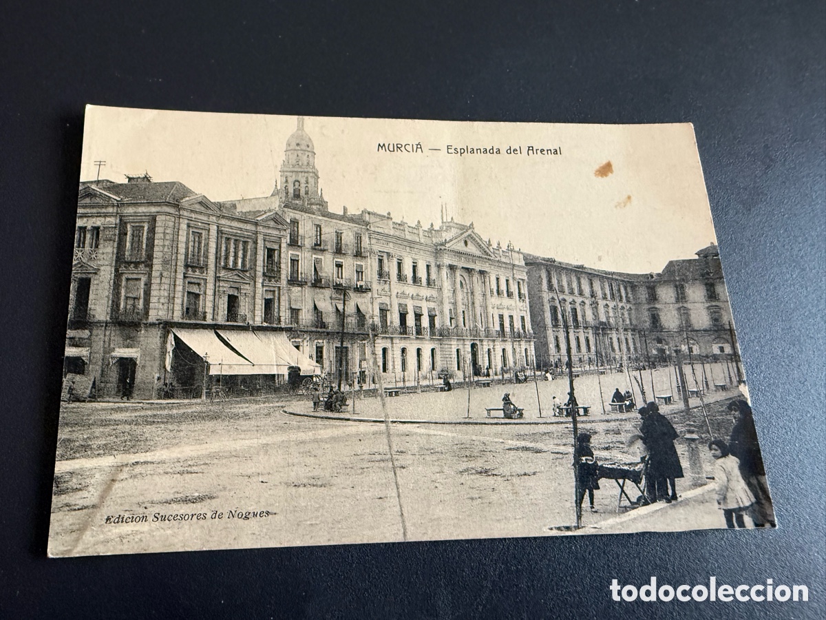 Postales: Postal. MURCIA. Esplanada del Arenal Ed. Sucesores de Nogues