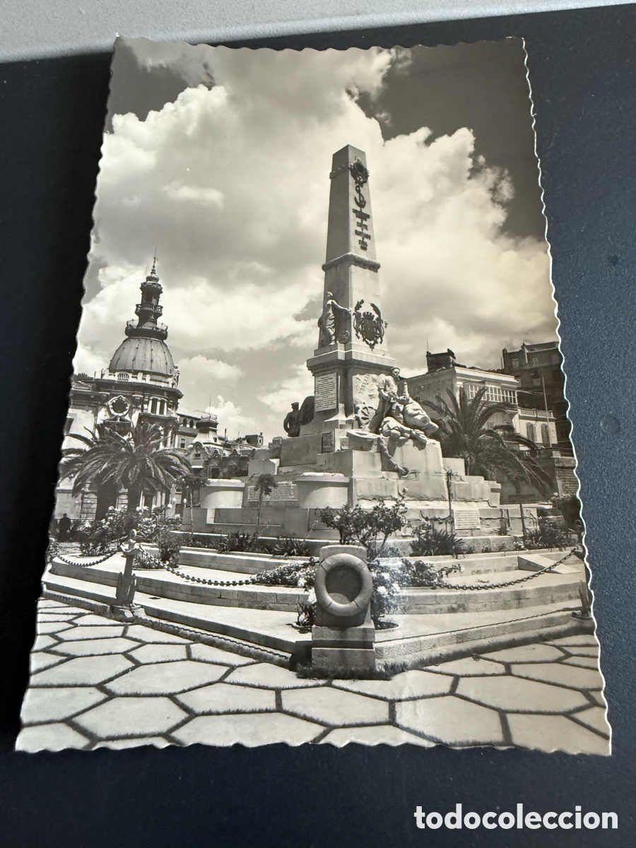 Postales: Postal. CARTAGENA. Monumento a los H&eacute;roes De Santiago y Cavite