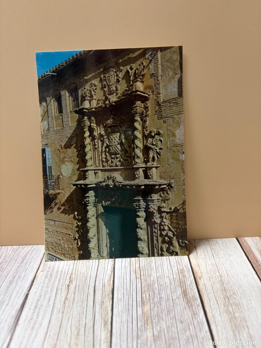 Postales: TARJETA POSTAL. LORCA. 2008.- CASA DE LAS COLUMNAS. EDICIONES ARRIBAS - Foto 1