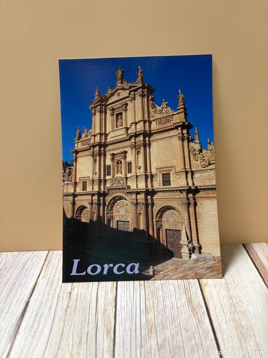 Postales: TARJETA POSTAL. MURCIA. LORCA. 39.- PUERTA PRINCIPAL COLEGIATA. EDICIONES ARRIBAS