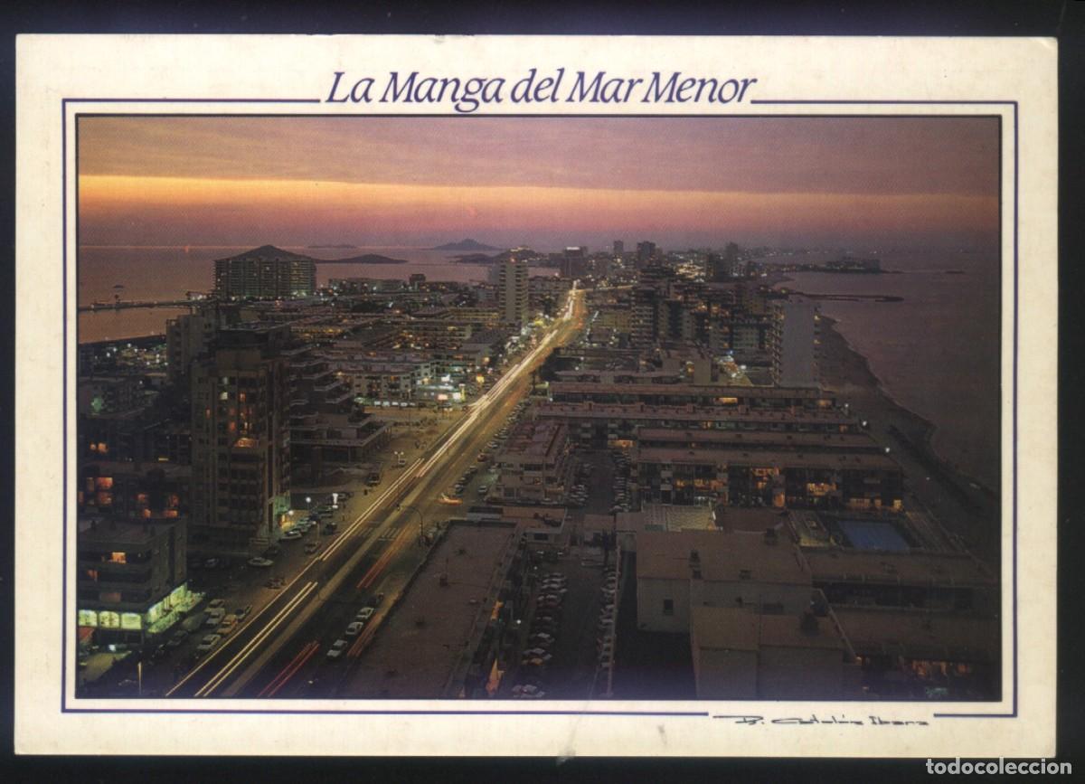 Postales: MU-1048- MURCIA. CARTAGENA. LA MANGA DEL MAR MENOR. SU BELLEZA NOCTURNA.