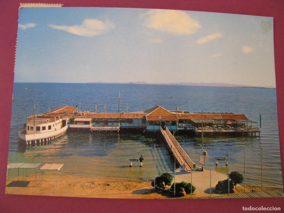 Postales: POSTAL DE RESTAURANTE FLORIDABLANCA, LO PAGAN. MAR MENOR. CIRCULADA 1972