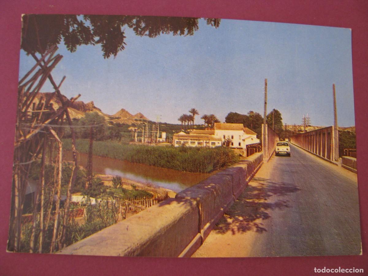 Postales: POSTAL DE ARCHENA. PUENTE SOBRE EL RIO SEGURA. FOTOCOLOR VALMAN. ESCRITA 1970