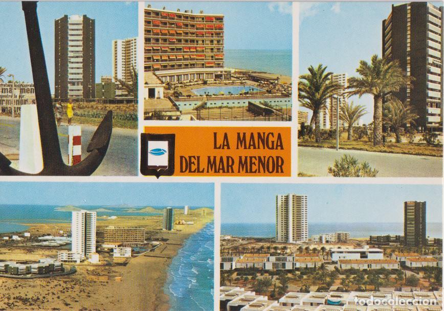 Postales: MURCIA, LA MANGA DEL MAR MENOR, DIVERSOS ASPECTOS &ndash; ESCUDO DE ORO N&ordm;33 &ndash; S/C