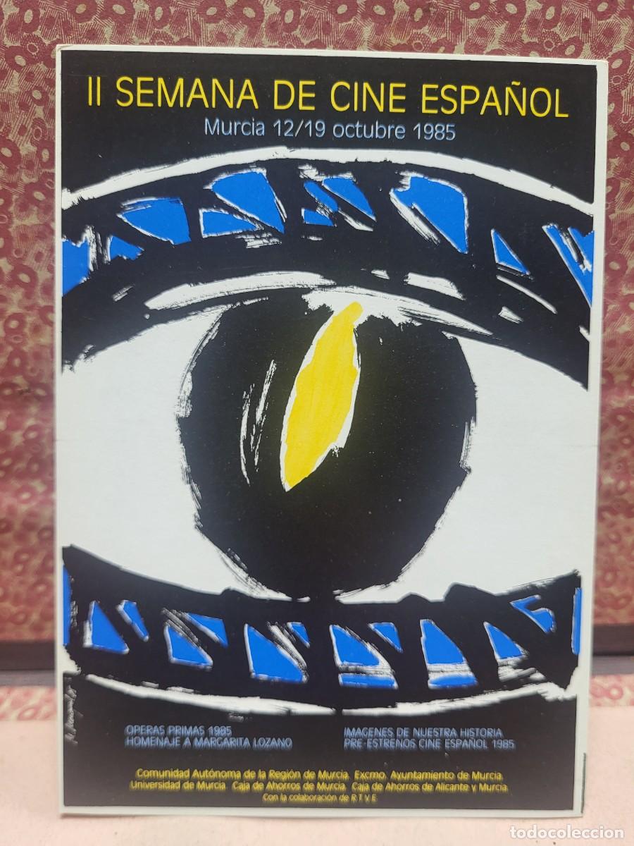 Postales: ANTIGUA POSTAL MURCIA II SEMANA DE CINE ESPA&Ntilde;OL 1985