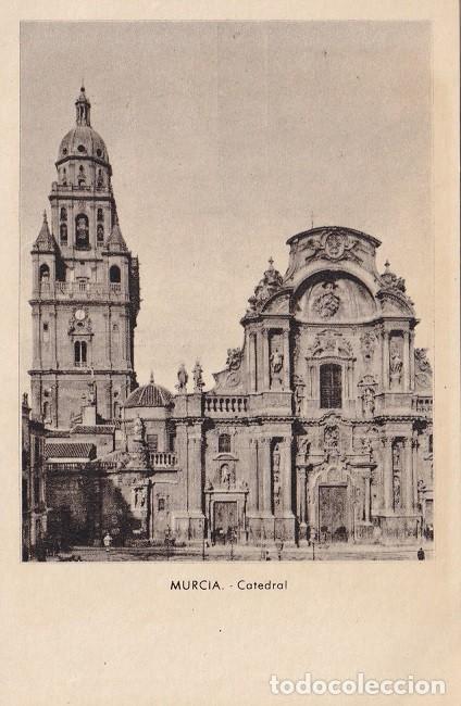 Postales: Murcia - Catedral / N&ordm; 108 Estamper&iacute;a de Arte (Barcelona)