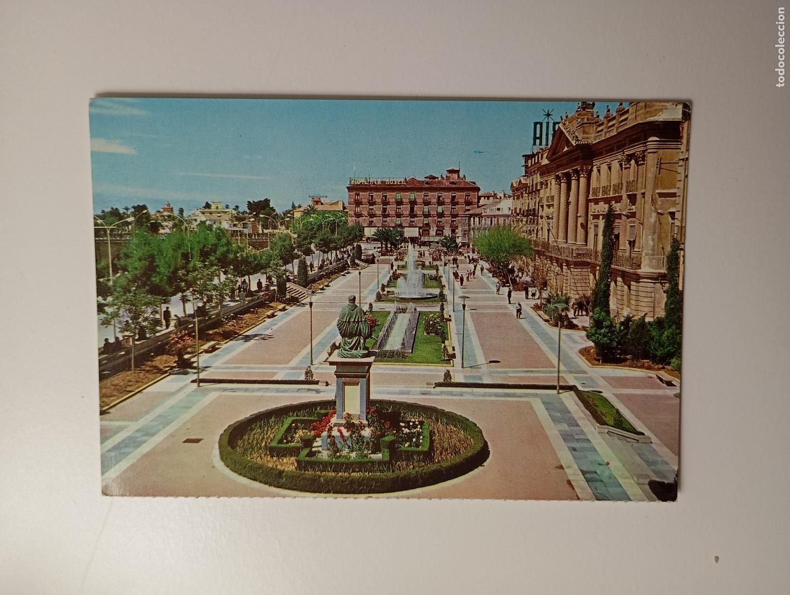 Postales: POSTAL DE MURCIA GLORIETA DE ESPA&Ntilde;A. TDKP29M