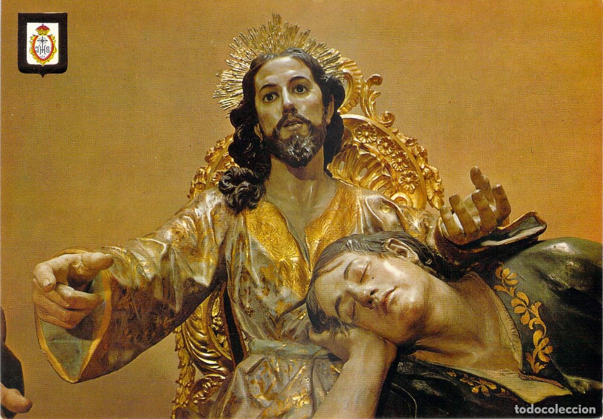 Postales: Postal Escultura La Cena, Museo de Salzillo, Murcia