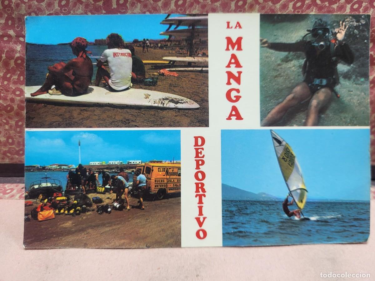 Postales: ANTIGUA POSTAL CLUB NEPTURNO LA MANGA MAR MENOR MURCIA SURF