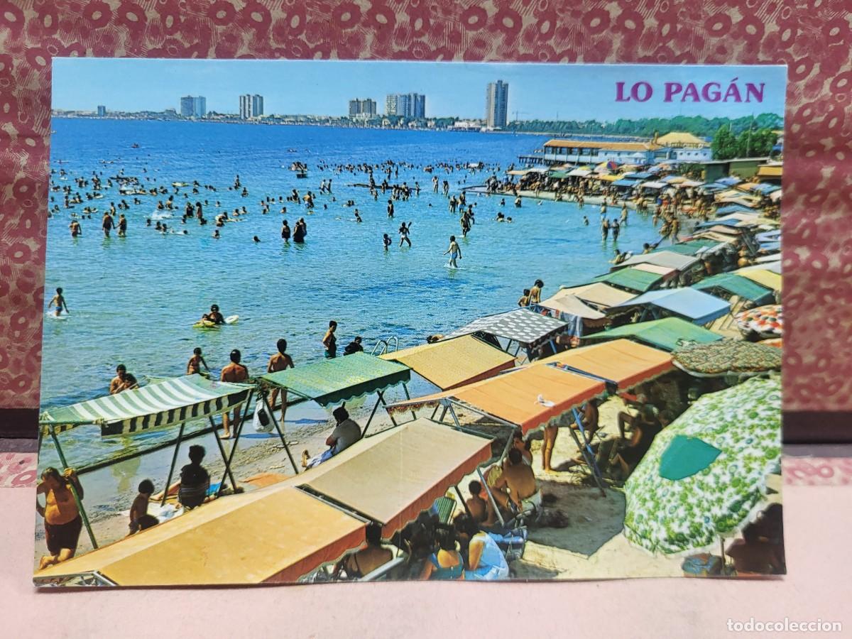 Postales: ANTIGUA POSTAL LO PAGAN MAR MENOR MURCIA BOYCER 3600