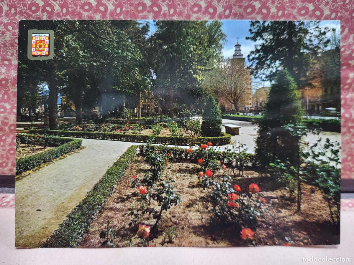 Postales: ANTIGUA POSTAL JARDINES DE FLORIDABLANCA MURCIA SUBIRATS CASANOVAS 87