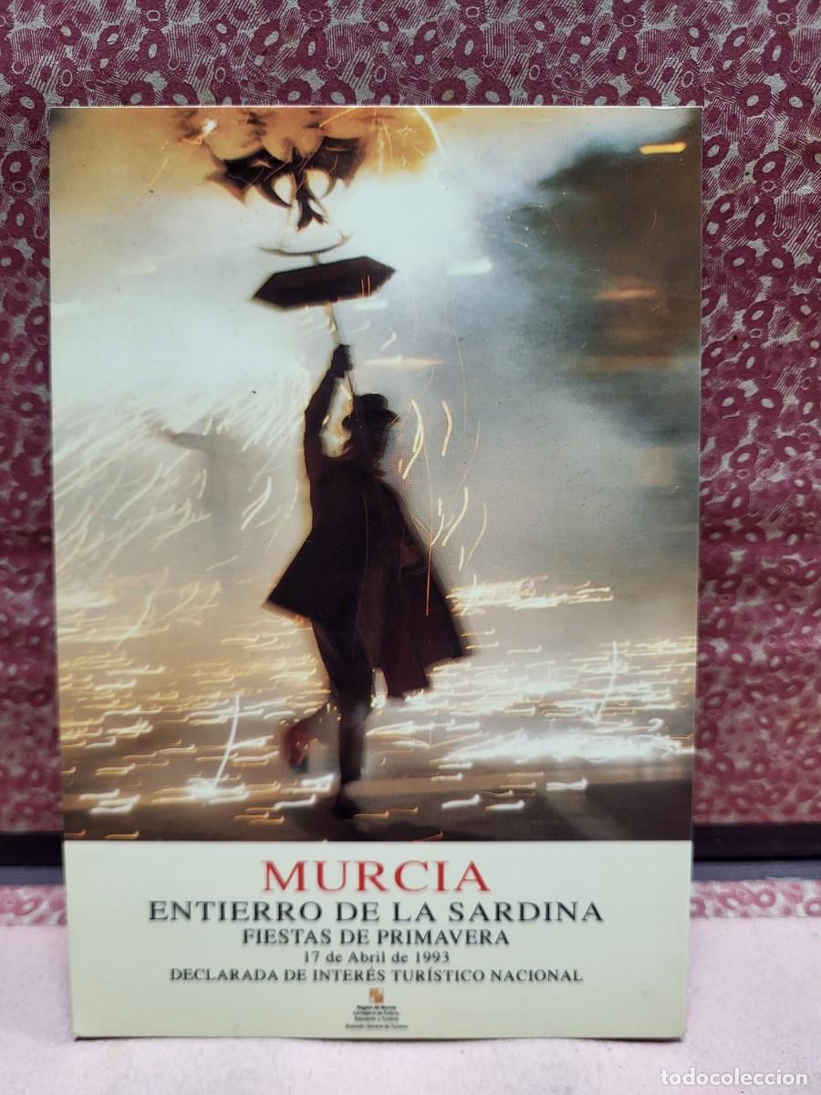 Postales: ANTIGUA POSTAL ENTIERRO DE LA SARDINA MURCIA 1993