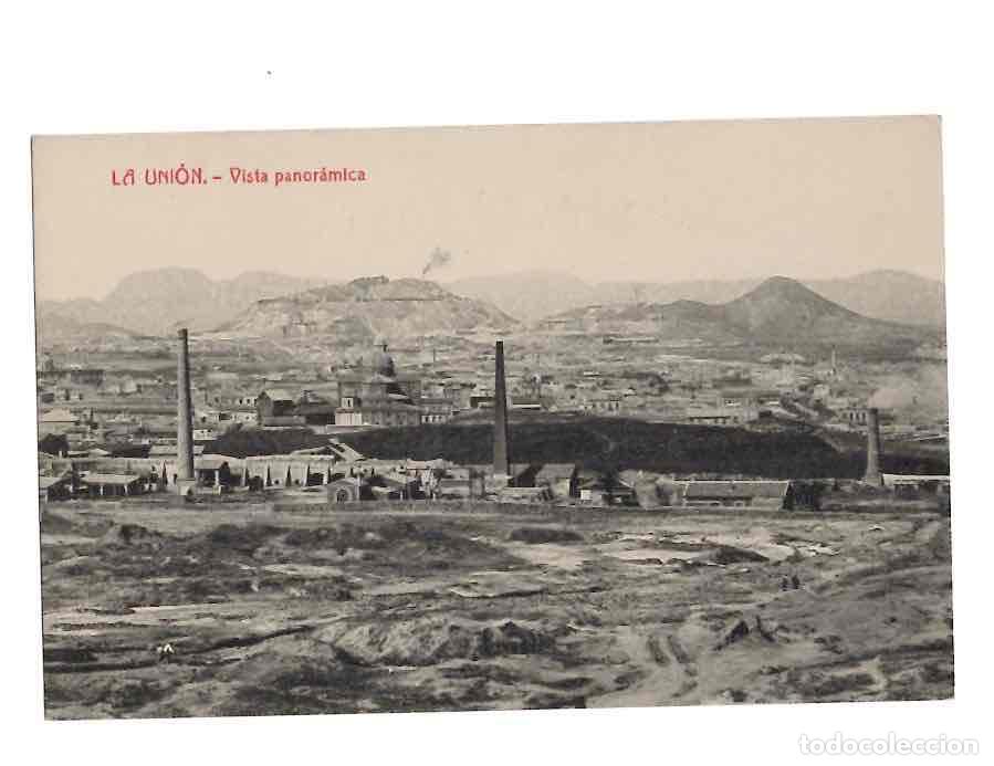 Postales: TARJETA POSTAL MURCIA LA UNION VISTA PANORAMICA. FOTOTIPIA THOMAS