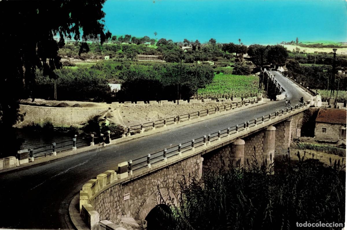 Postales: POSTAL MODERNA DE MURCIA. CIEZA PUENTE SOBRE EL RIO SEGURA. P-MUR-309