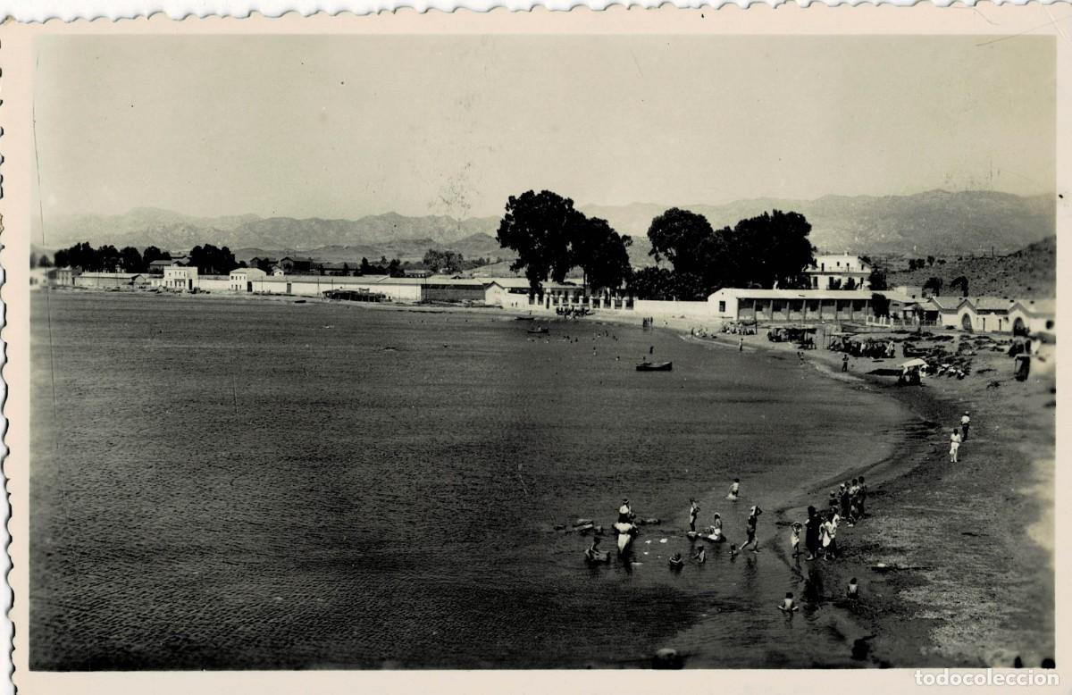 Postales: POSTAL MODERNA DE MURCIA. AGUILAS HOGAR DE VERANO Y PLAYA DE LAS DELICIAS. P-MUR-330