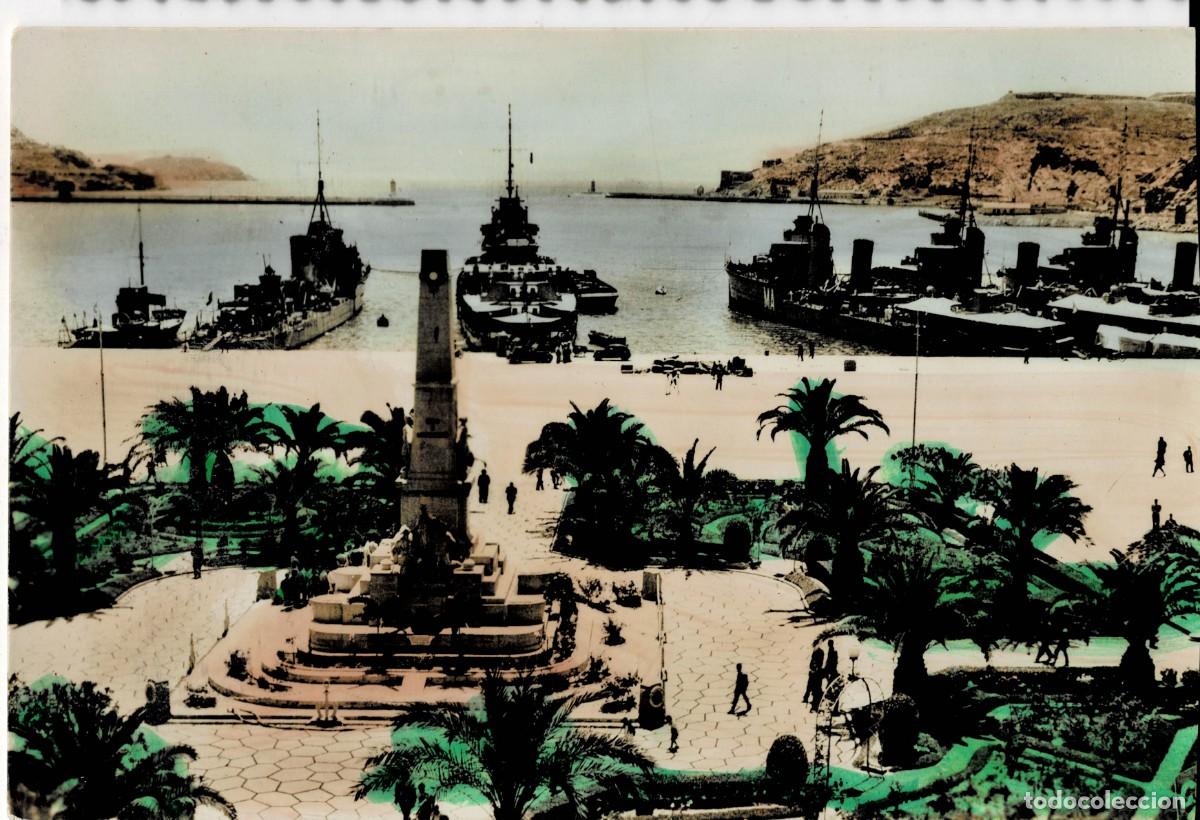 Postales: POSTAL MODERNA DE MURCIA. CARTAGENA MONUMENTO A LOS HEROES DE CAVITE Y PUERTO. P-MUR-334