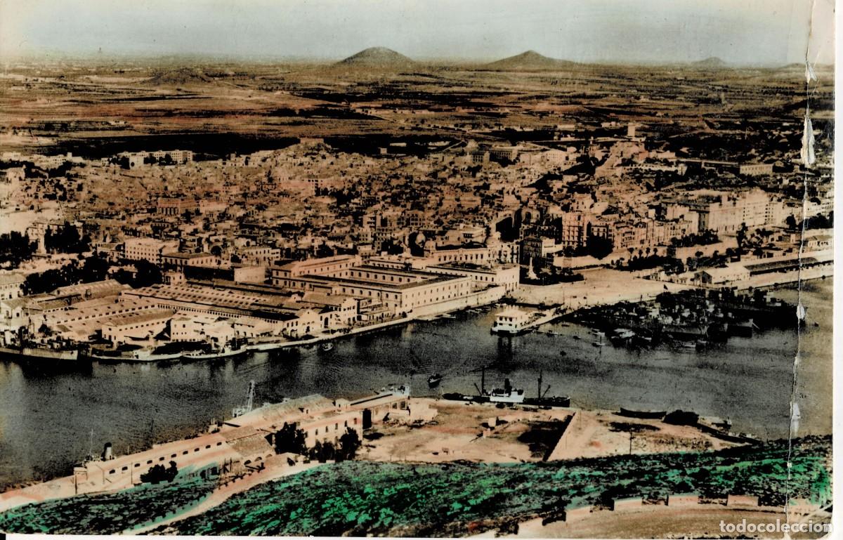 Postales: POSTAL MODERNA DE MURCIA. CARTAGENA VISTA DEL PUERTO Y VISTA GENERAL. P-MUR-339