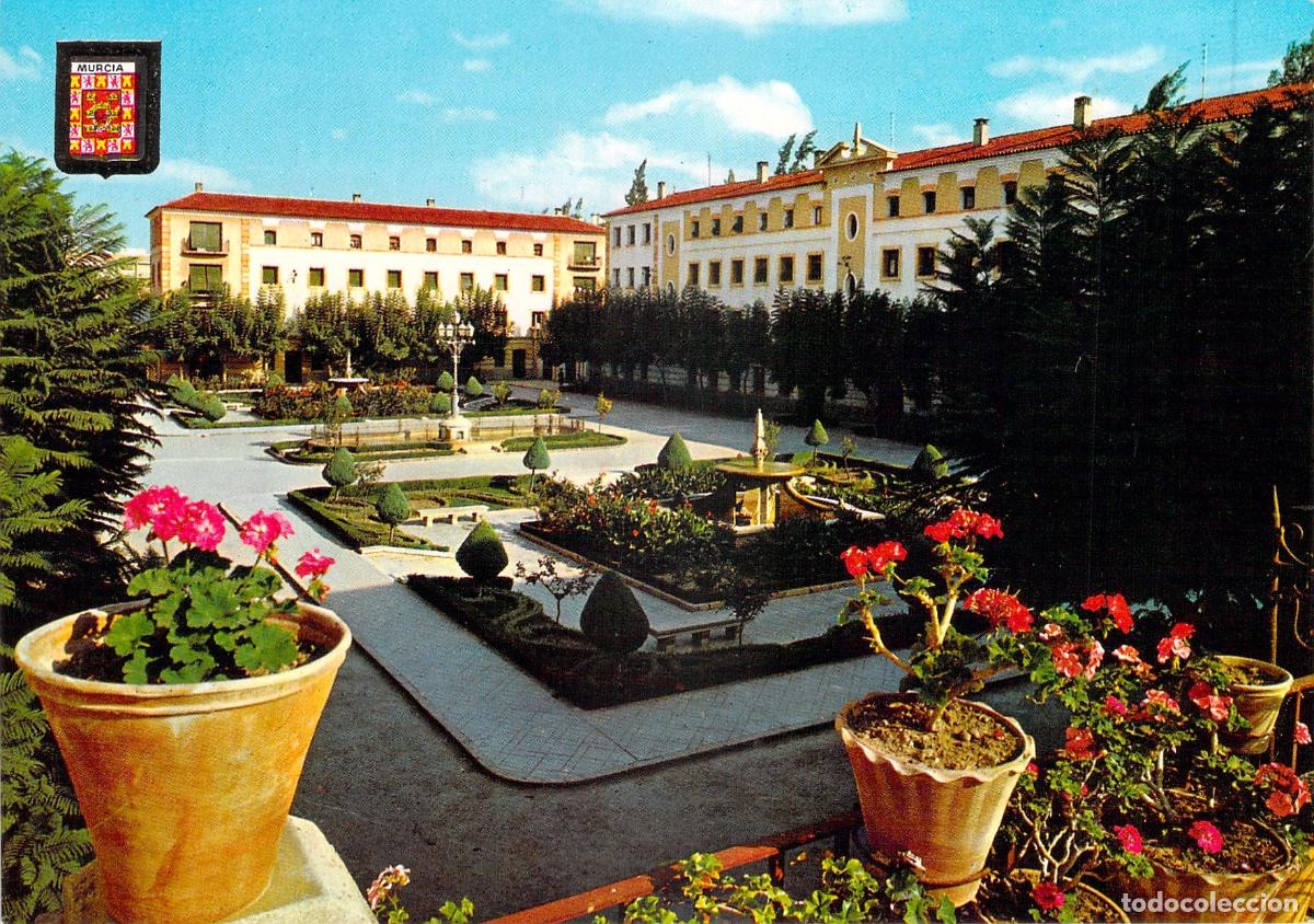 Postales: Postal de la Plaza Central de Vistabella, Murcia