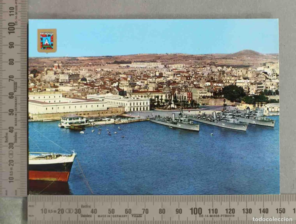Postales: POSTAL. Cartagena - Vista panor&aacute;mica del puerto - Ediciones Escudo de Oro