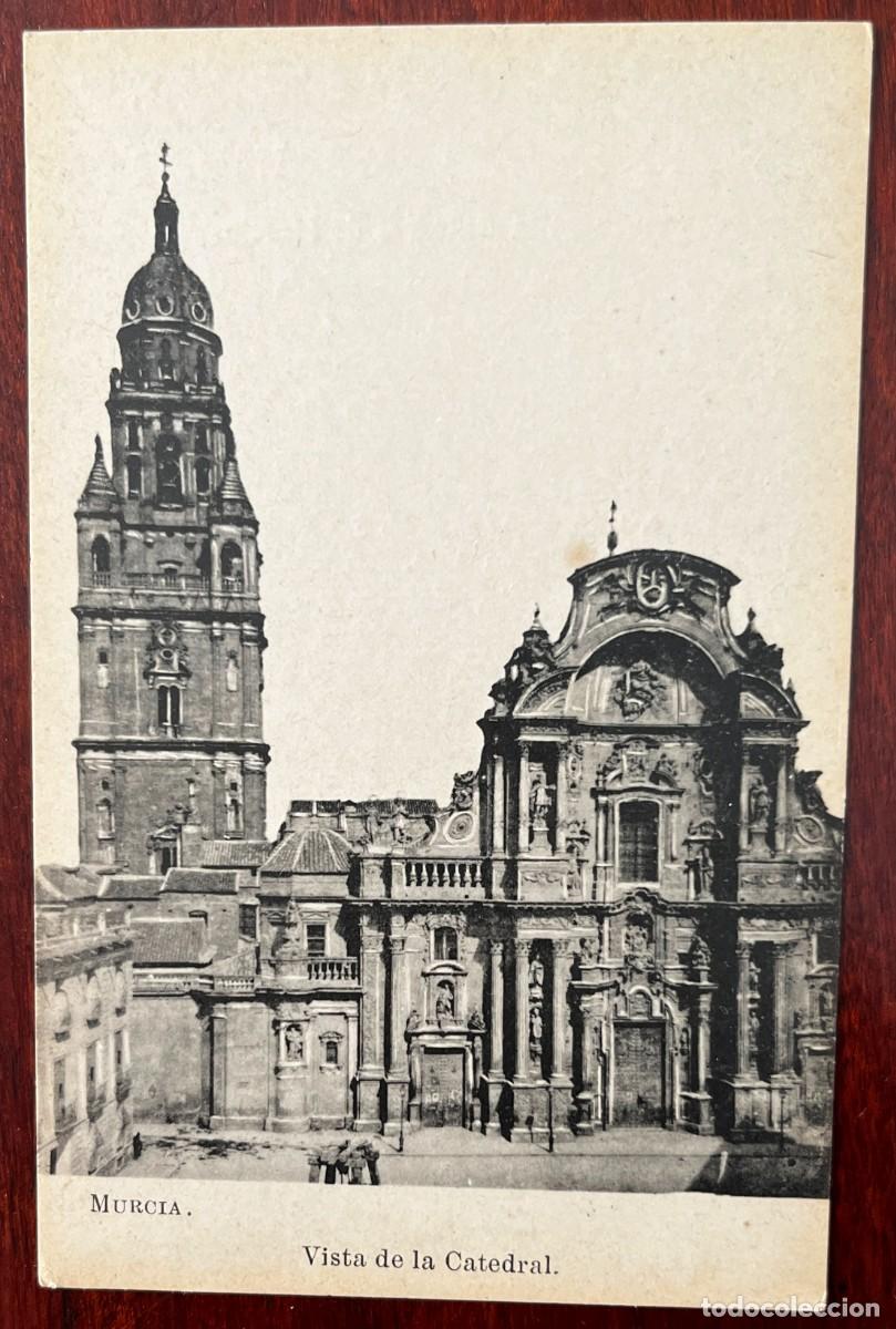 Postales: MURCIA, VISTA DE LA CATEDRAL, LACOSTE, COLECCION ESPA&Ntilde;A MONUMENTAL E HISTORICA SERIE XII N&ordm; 70