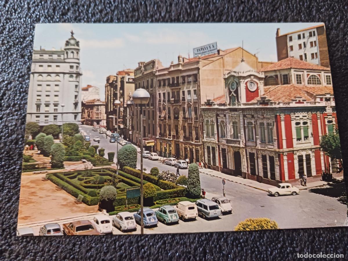 Postales: 17 Albacete: Plaza del Caudillo, ed.. Garc&iacute;a Garrabella , circulada