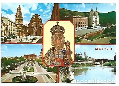 Postcards: MULTIVISTA DE MURCIA Y NTRA. SRA. DE LA FUENSANTA.- MURCIA