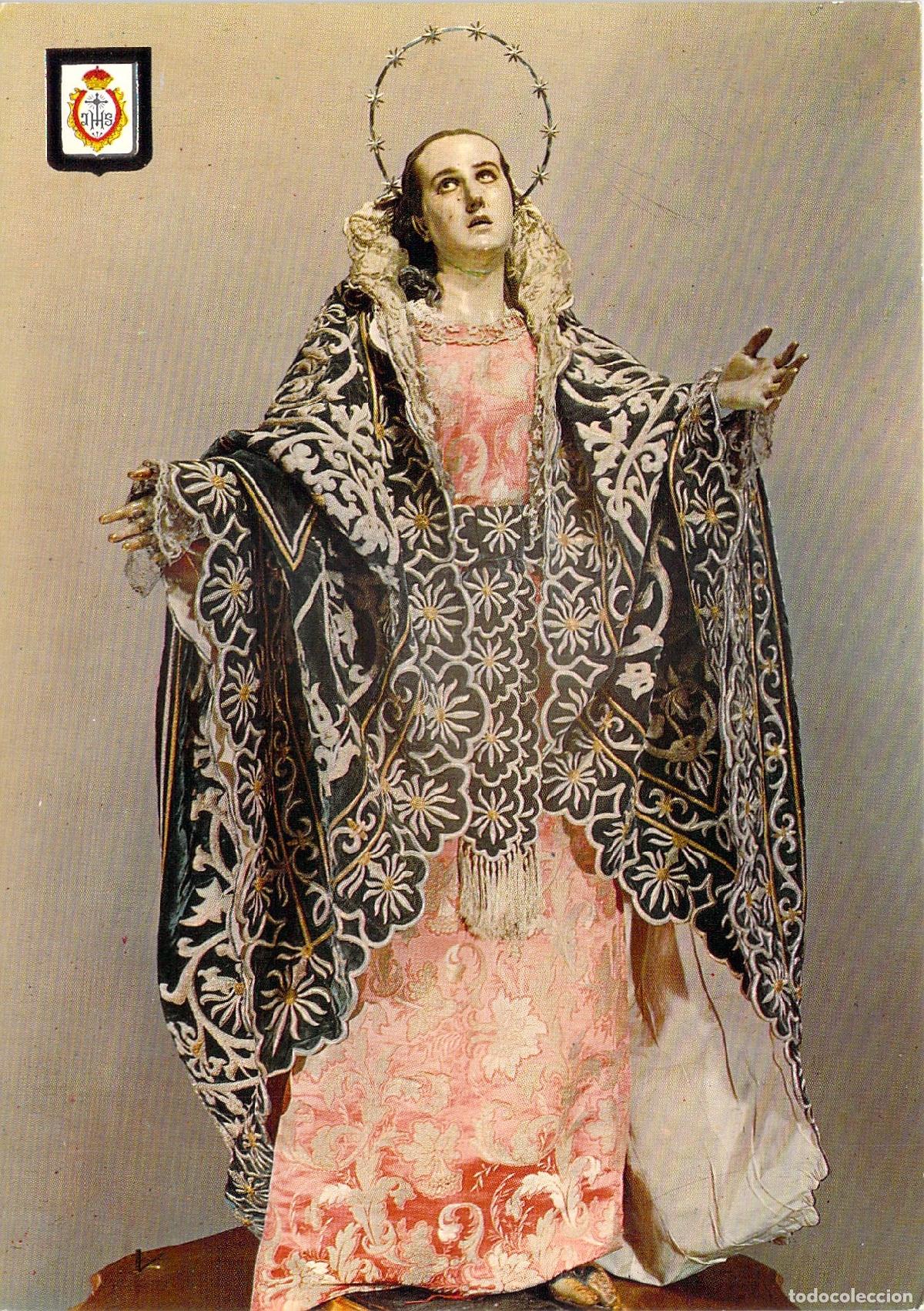 Postcards: Postal Religiosa La Dolorosa de Salzillo Museo Murcia