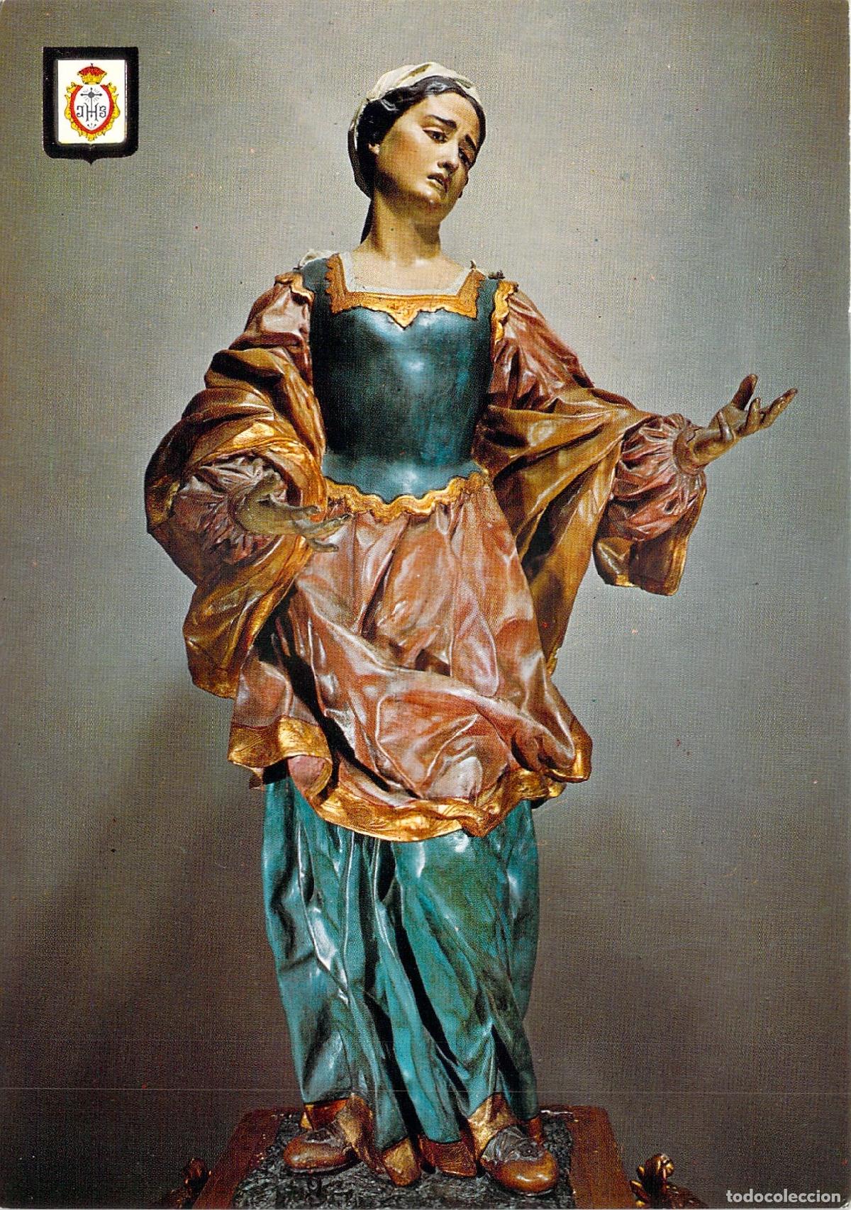Postcards: Postal Escultura La Ver&oacute;nica de Salzillo Museo de Murcia