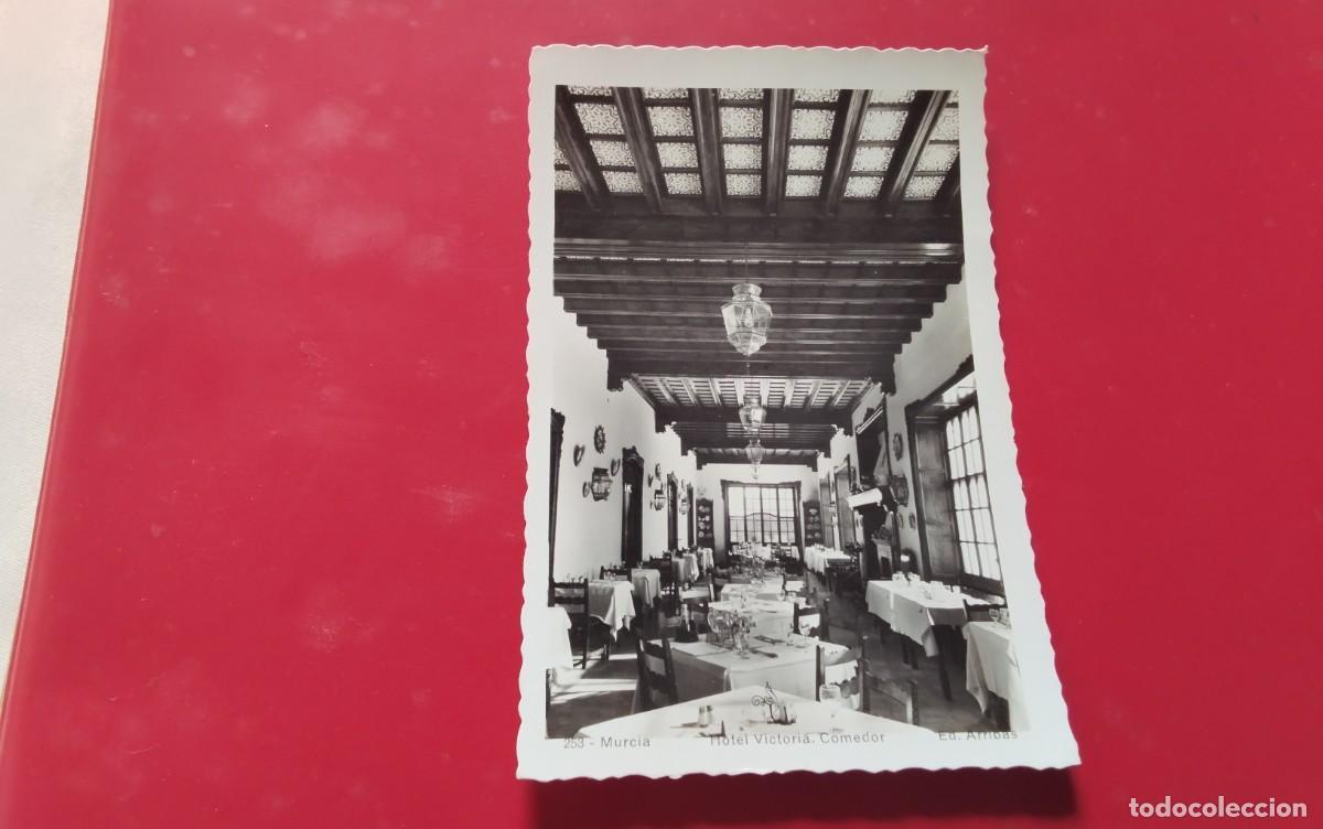 Postales: MURCIA HOTEL VICTORIA , POSTAL ANTIGUA , BLANCO Y NEGRO