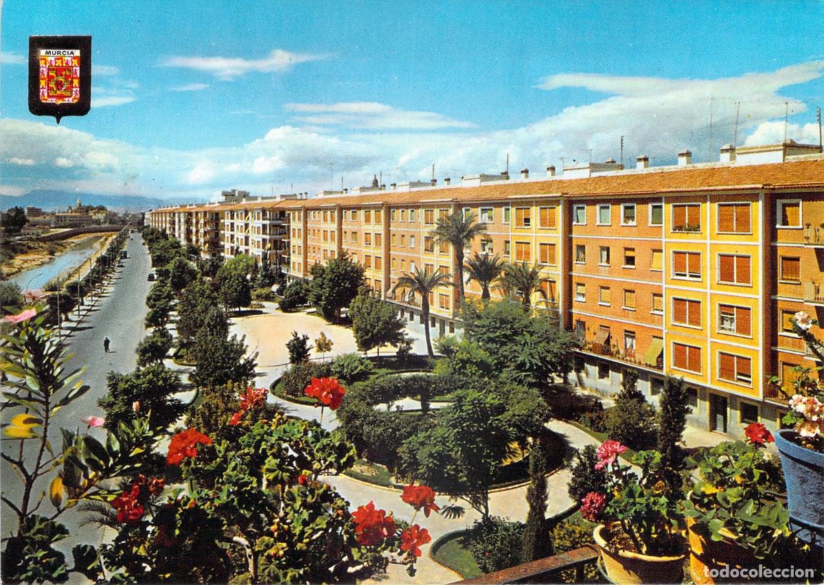 Postales: Postal Jardines de Vistabella en Murcia, Ediciones Escudo de Oro