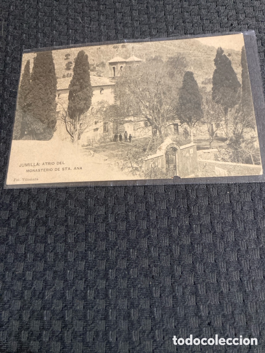 Postales: Postal Murcia Jumilla atrio monasterio sta Ana