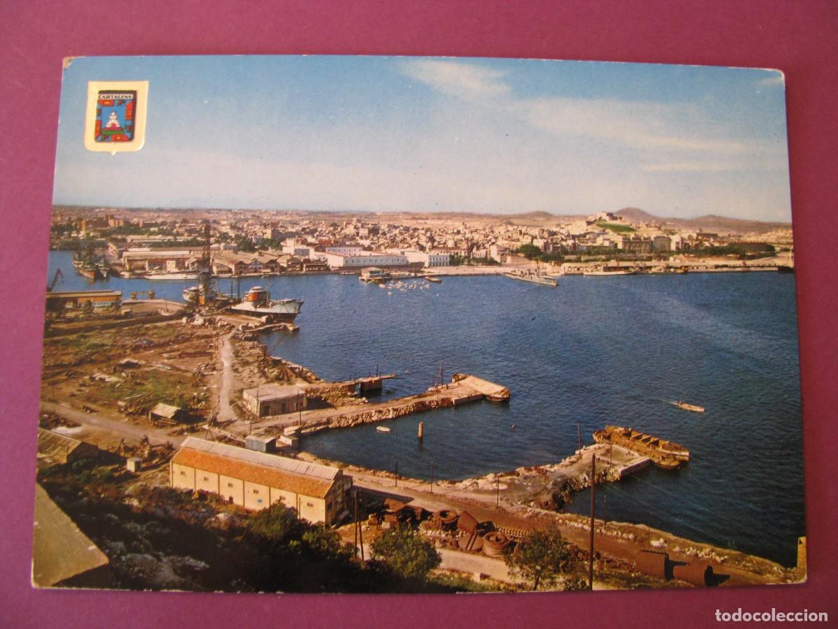 Postales: POSTAL DE CARTAGENA. VISTA DEL PUERTO. SUBIRATS CASANOVAS.