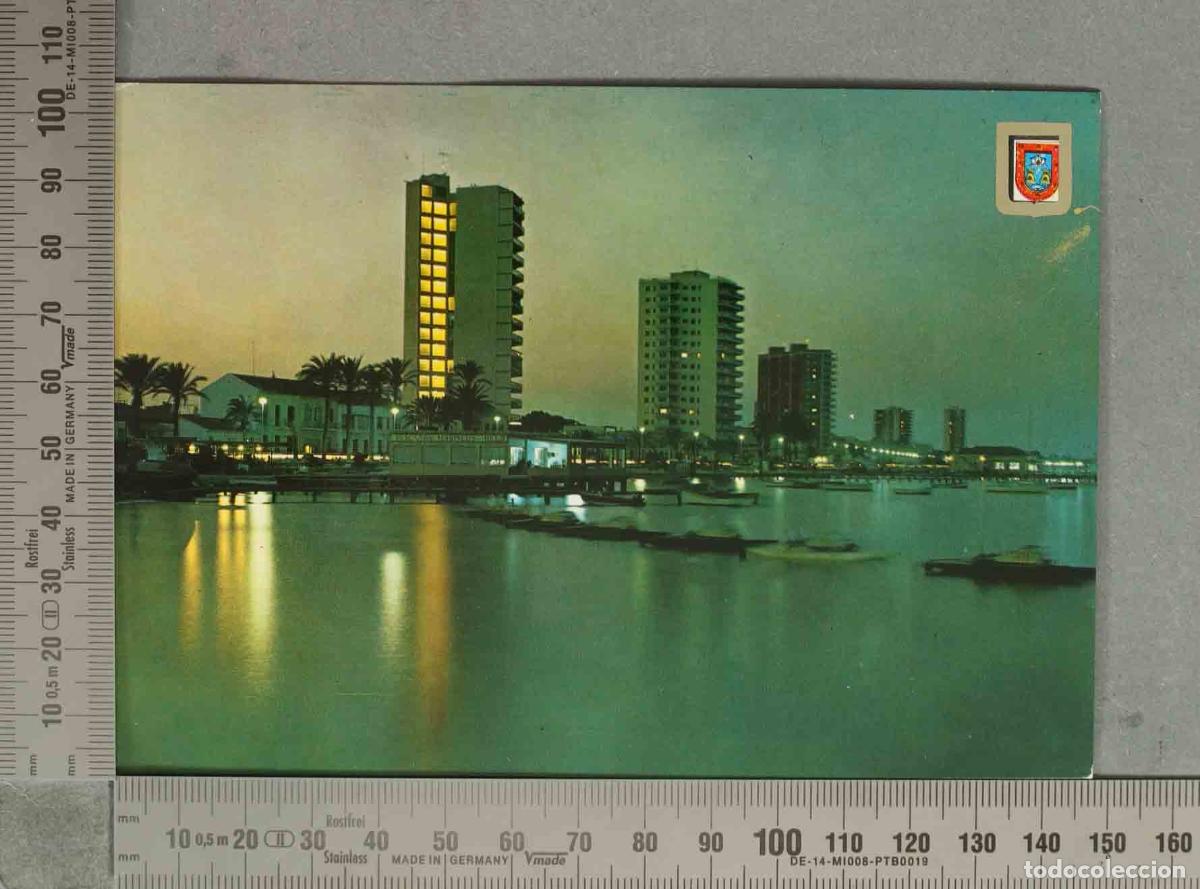 Postcards: POSTAL. San Javier - Santiago de la Ribera - Vista nocturna