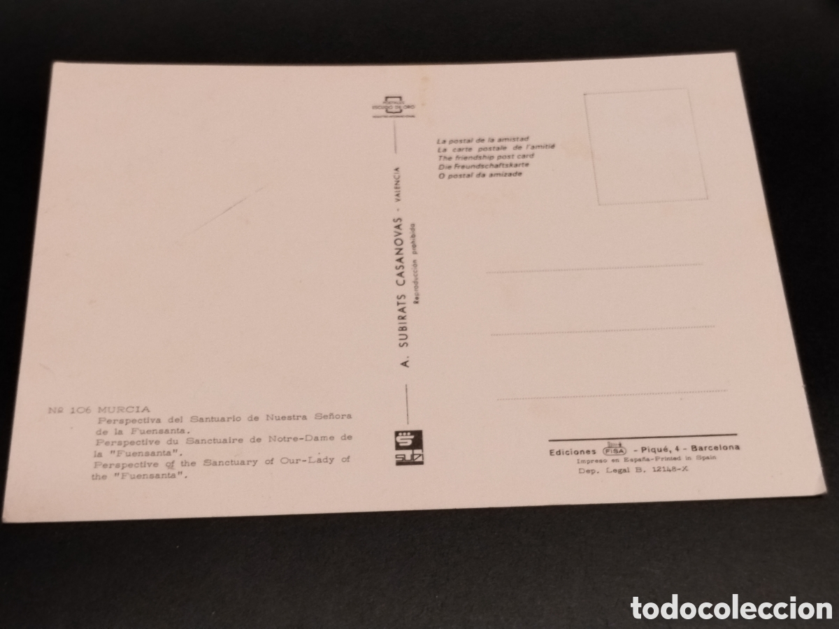 Postales: Postal Murcia ....... - Foto 2