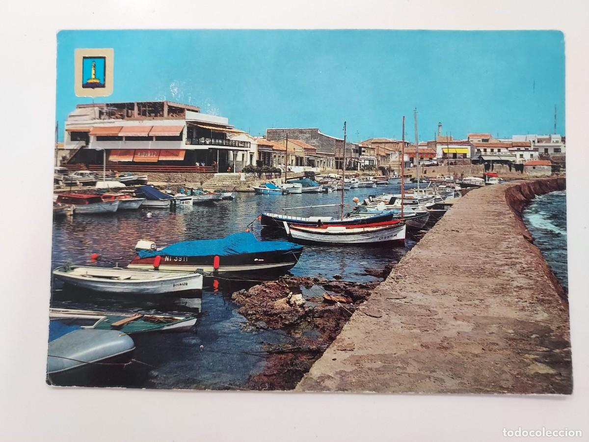 Postales: POSTAL CABO DE PALOS PUERTO. 1974. CIRCULADA. MURCIA