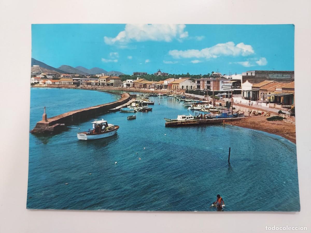 Postales: POSTAL CABO DE PALOS PLAYA LA BARRA. CIRCULADA. MURCIA