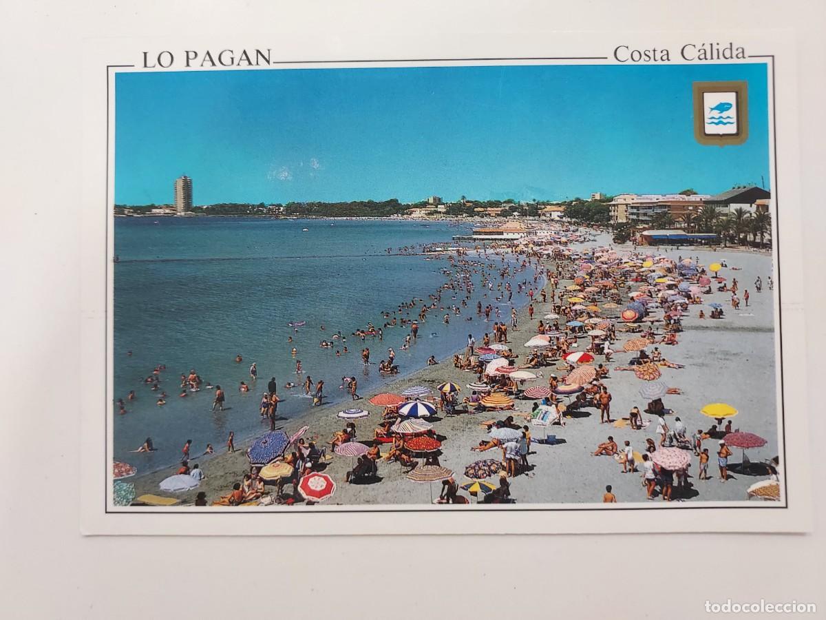 Postales: POSTAL LO PAGAN COSTA CALIDA. 1989. ESCRITA. MURCIA