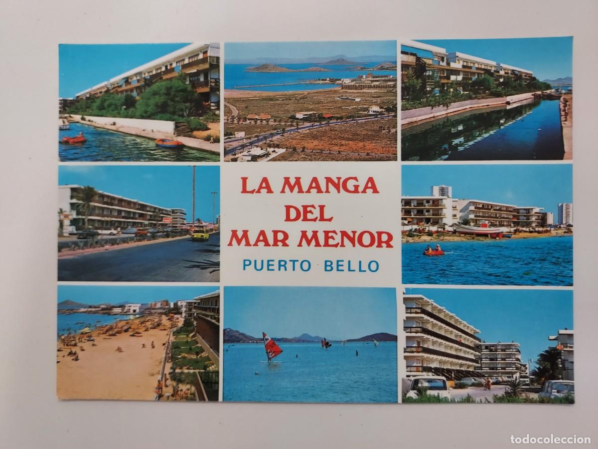 Postales: POSTAL LA MANGA DEL MAR MENOR PUERTO BELLO. 1980. SIN CIRCULAR. MURCIA