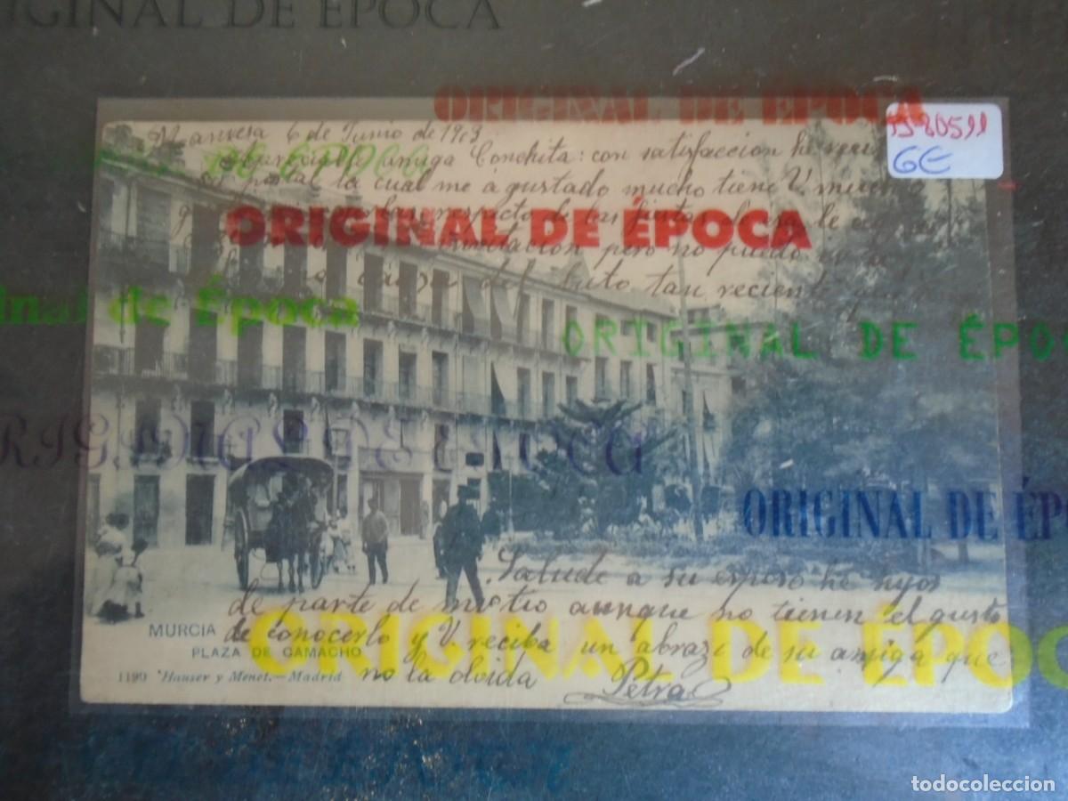 Postales: (PS-80511)POSTAL DE MURCIA-PLAZA DE CAMACHO