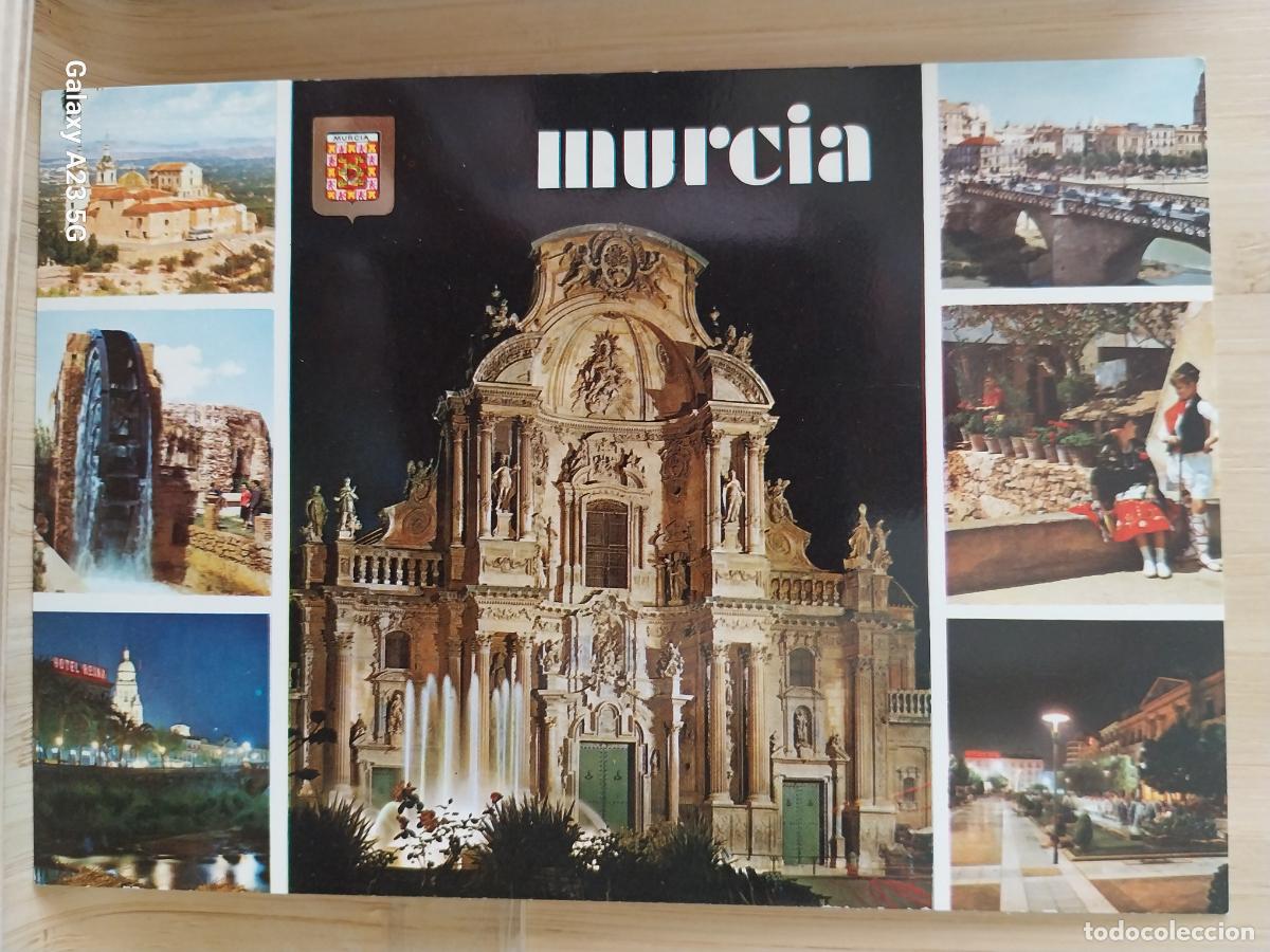Postales: MURCIA FACHADA CATEDRAL ED FISA 156 SC ORIGINAL