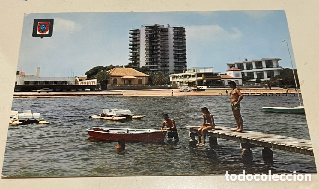 Postales: Postal. Santiago de la Ribera. Murcia. Postales Escudo de Oro. A&ntilde;os 70.