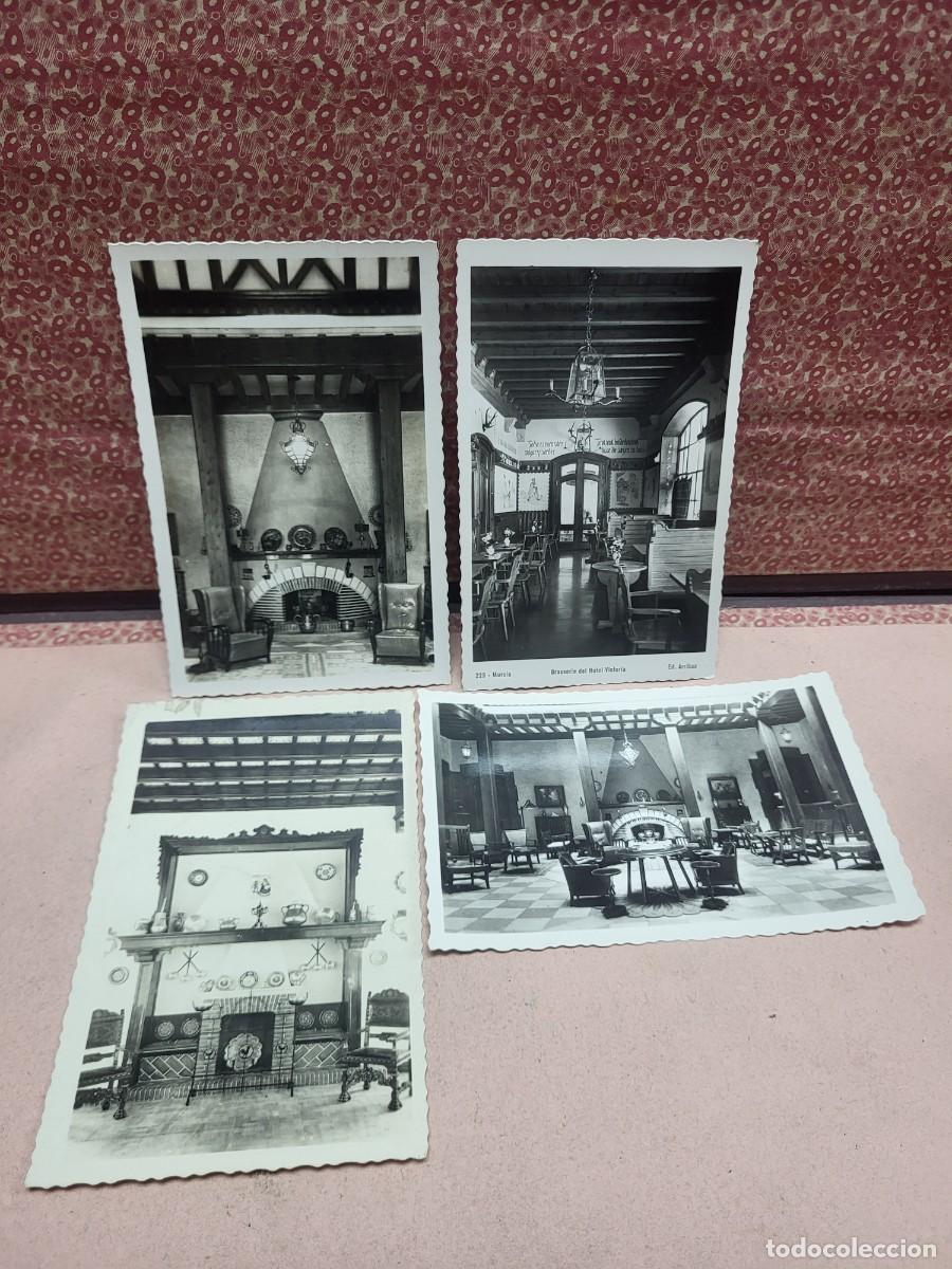 Postcards: LOTE POSTALES HOTEL VICTORIA MURCIA