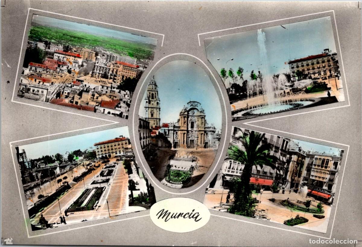 Postales: Murcia - Multi Vistas - Arribas 1114 - Coloreada - 147x100mm