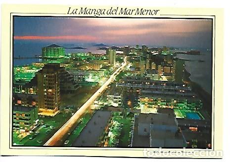 Postales: NOCTURNO.- LA MANGA DEL MAR MENOR / MURCIA