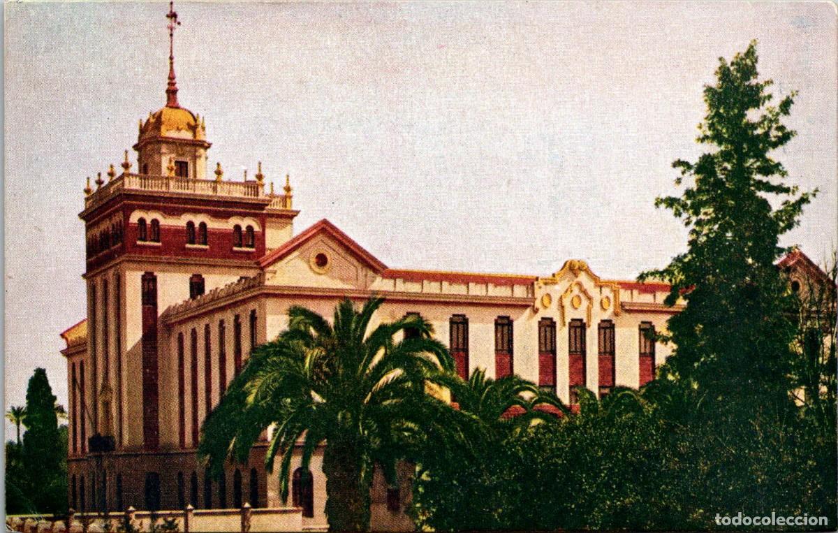 Postales: Murcia - Colegio Internado La Merced - HH. Maristas - DL. MU-199-1958 - Coloreada - 140x90mm